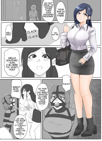 Mikasagi goes to a prison visit! manga cover