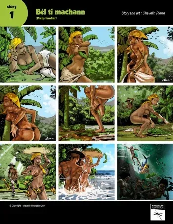Mermaid Story by Chevelin Illustration manga cover