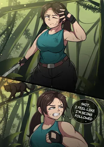 [LordFink] Primal (Tomb Raider) manga cover