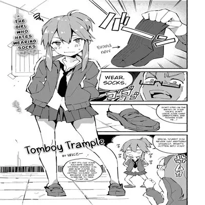 Tomboy Trample + Bonus Page [Original] manga cover