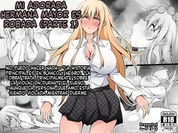 Akogare no Onee-chan ga Netorareru Zenpen ~Daisuki na Hito ga Suiminkan sareteru noni Nani mo Dekinai Boku (Spanish) MTL manga cover