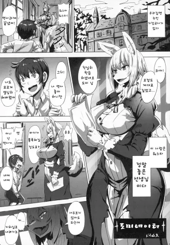 (C95) [Mayoineko (Dramus)] Dominator | 도미네이터 (Kemokko Lovers 9) [Korean] manga cover