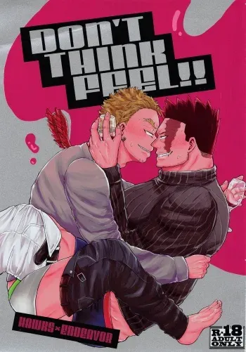 (Taka Tobu Sora wa Enjiiro DR2021) [Mochimochi no Tsuki (Monami)] DON'T THINK FEEL!! (Boku no Hero Academia) manga cover