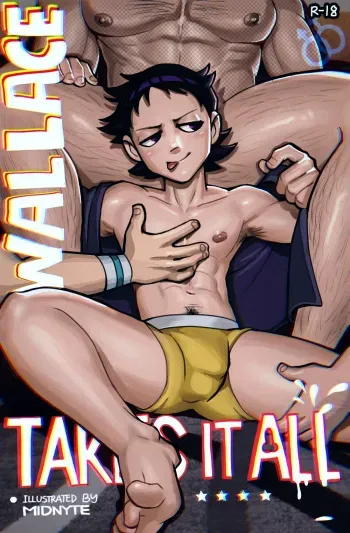 WALLACE TAKES IT ALL manga cover