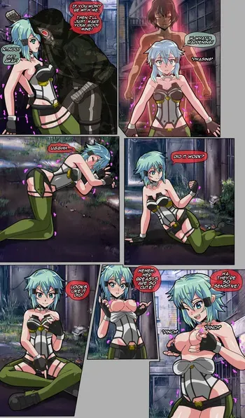 [TSFSingularity (Banagherlinks)] Deathgun takes over Sinon's Avatar and IRL body! manga cover