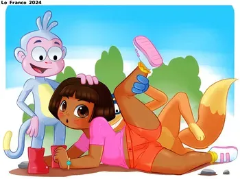 [Lo Franco] Dora and Friends (Dora the Explorer) manga cover