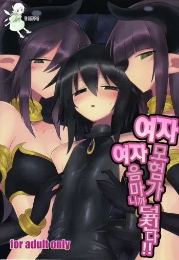 [Shadan Katsudoh (Kyuusuikei)] Onna Inma dakara Onna Boukensha Osou ne!! | 여자 음마니까 여자 모험자 덮친다!! [Korean] [팀 인생무상] [Digital] manga cover