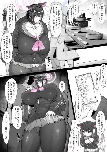 [Waryu] Kazusa Hard ver. (Blue Archive) [Decensored] manga cover