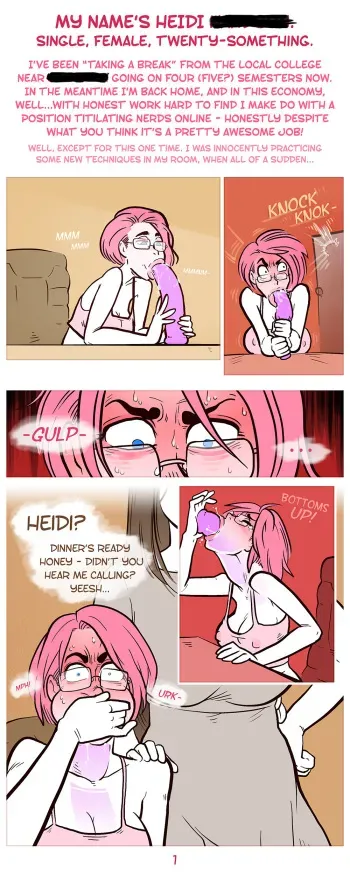 [Sparrow] Heidi Whore's Hidey Holes manga cover
