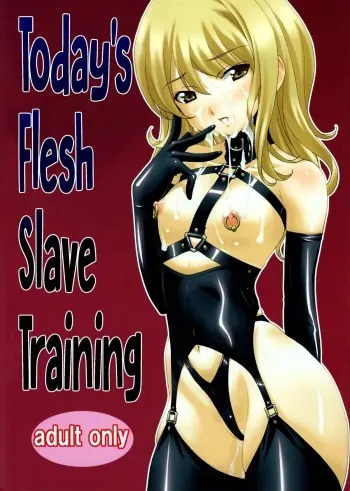 Honjitsu no Nikudorei Choukyou | Today's Flesh Slave Training manga cover
