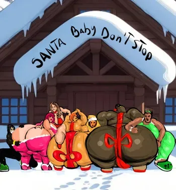 Santa baby Don't stop (BBWTSCOMIC) manga cover