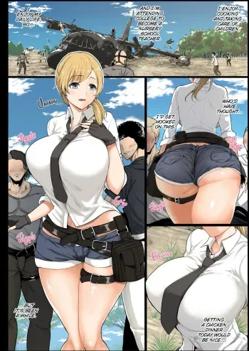 College Girl Wins a Lewd Chicken Dinner manga cover