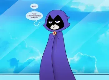 [ENF-Lover] Naked Spooge Orgy (Teen Titans Go) manga cover