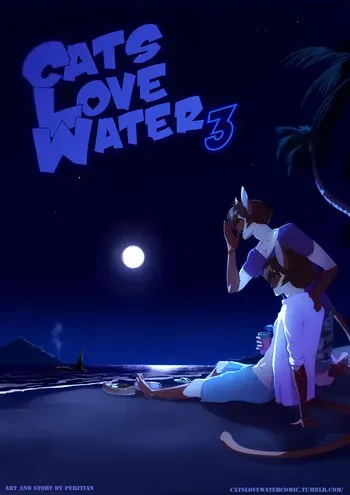[Peritian] Cats Love Water 3 manga cover