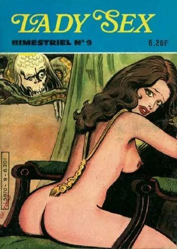 PFA - Lady Sex #09 Le pays des damnés manga cover