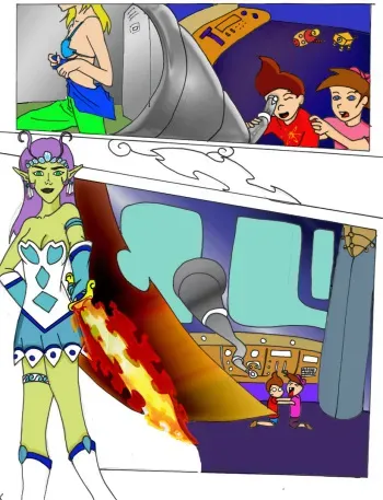 [Double Barrel, WDJ] The Mandie Encounter (The Fairly OddParents) manga cover