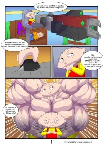 [outlawG] Stewie's Misfire (Family Guy) manga cover