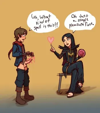 [Pears] Claudia shows Callum some magic (The Dragon Prince) manga cover