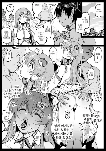 [Ahemaru] Kaihen Oji-san o Utagatteru Shameimaru-san | 개변 아저씨를 의심하는 사메이마루씨 (Touhou Project) [Korean] manga cover