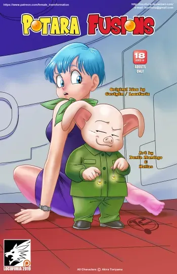 [Dante Mondego, Helios] Potara Fusions (Dragon Ball Z) manga cover