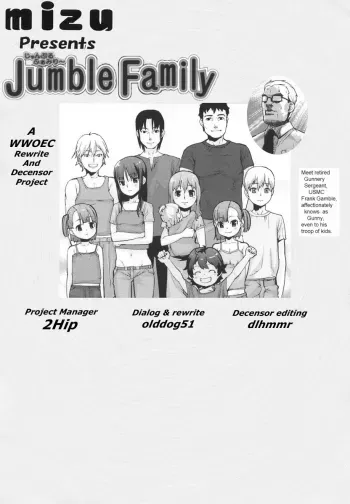 Jumble Family manga cover