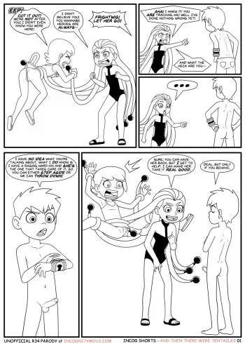 [Incognitymous] And then there were tentacles (Ben 10) (lines) manga cover