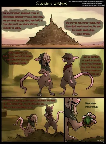 [Tobyart] Skaven Wishes manga cover