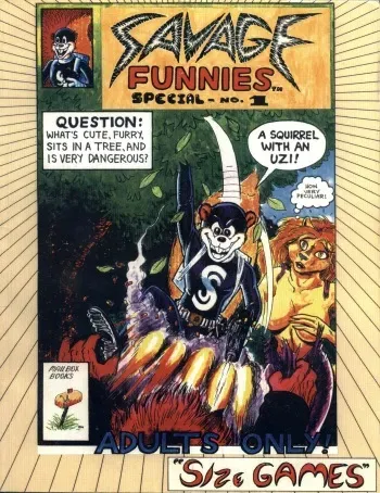 Savage Funnies Special 1 manga cover