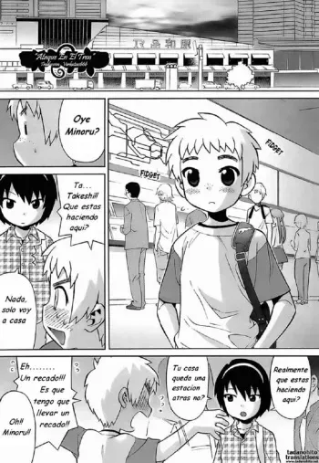 [Wamusato Haru] Densha de Itazura | Ataque en el tren (Oh! Imoto) [Spanish] [Varkatzas666] [Decensored] manga cover