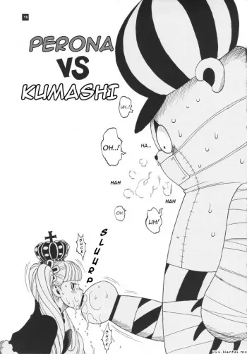 [Sangenshokudou (Chikasato Michiru)] Perona VS Kumashi (GHOST PRINCESS) (One Piece) [Spanish] manga cover