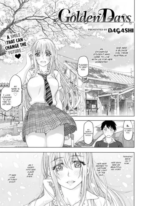 Golden Days manga cover