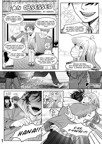 [aeritea] Fan Obsessed manga cover
