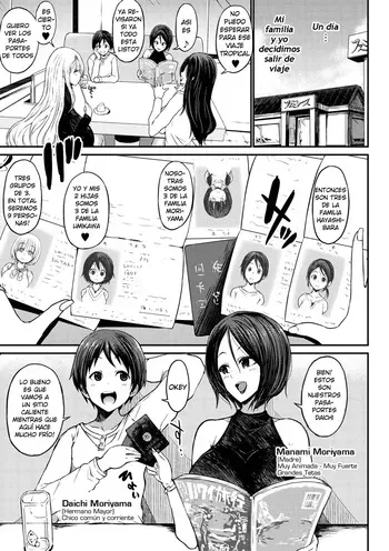 [Bu-chan] Tsuujou Sex ga Gomu Nashi de 24-jikan Namahame Houdai no Kazoku-tachi (part 1) | Una familia que normalmente tiene sexo ilimitado sin condon las 24h (parte 1) [Spanish] [Decensored] [Harenchi no Fansub] manga cover