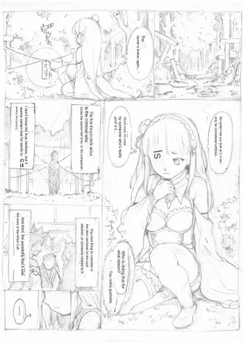 Emilia Kumo Ito Kousoku Manga google translate manga cover