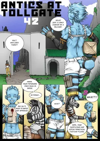 [Demitri012] Antics at Tollgate 42 manga cover