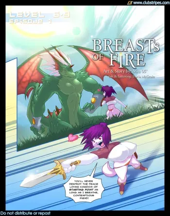 [Miu] Breasts of Fire manga cover