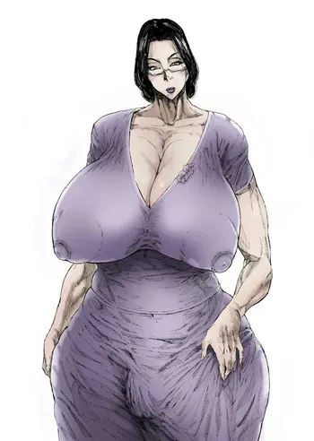 [Acesulfame Kei] This mature woman is the P●A president, the mother of a son who underwent female body transformation, and also a futanari. (English) manga cover