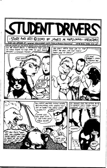 [Skunkworks (James Hardiman)] Student Drivers manga cover