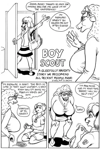 [Karno (Kjartan Arnorsson)] Boy Scout manga cover