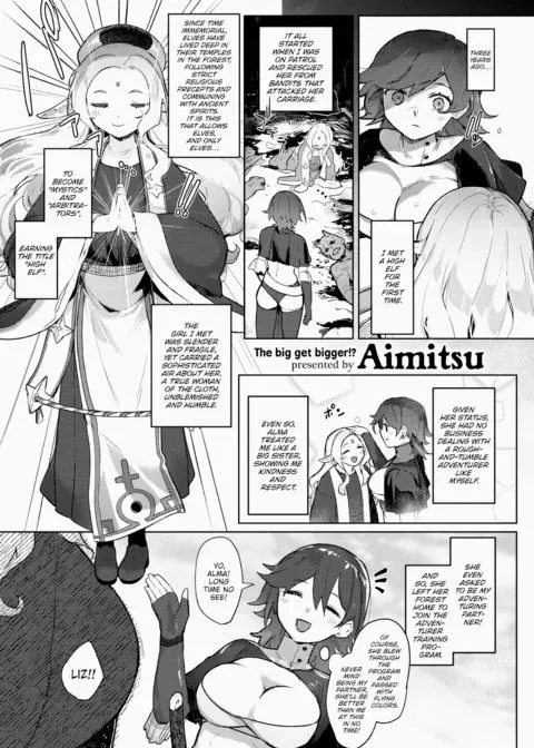 The Melancholy of a High Elf manga cover