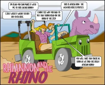 [Reno] Rhiannon and the Rhino manga cover