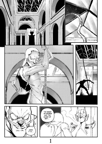 LV Sidestory: The RIse of Nude Mask manga cover