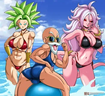 [Fran Fuentes] Kamesennin Beach Time (Dragon Ball Super) manga cover