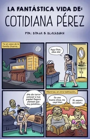 Comic Do::::La Fantástica Vida de Cotidiana Pérez manga cover