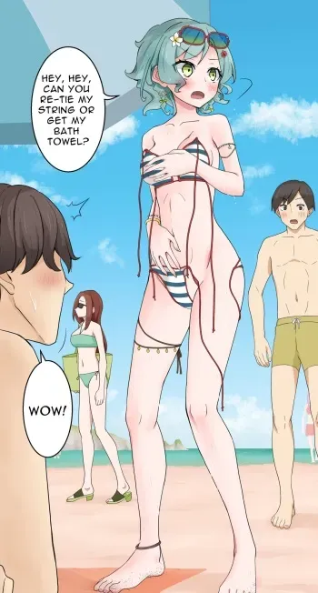 [Nihon Dandy (Matsuno Susumu)] Hina's swimsuit is coming off manga cover