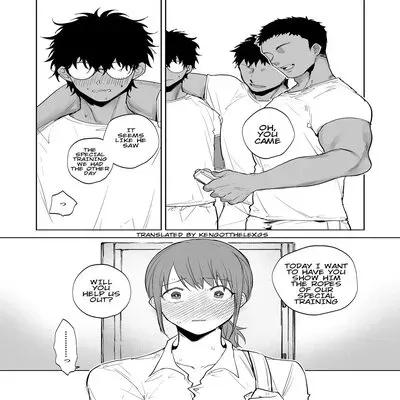 A Girl Who Was Seen By Her Junior That Gets Special Training From Her Coach [Original] manga cover