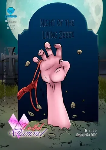 [Pia-Sama] Lustful Diamond : Night of the Living Sex (My Little Pony: Friendship Magic) manga cover