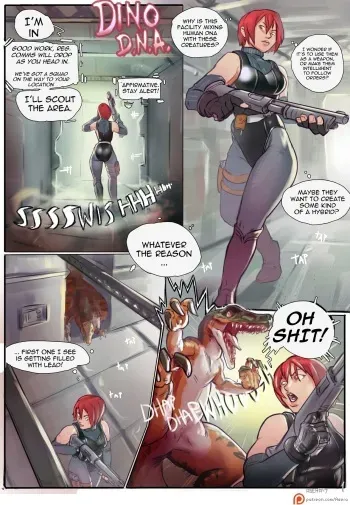 [Asera] Dino D.N.A. (Dino Crisis) manga cover