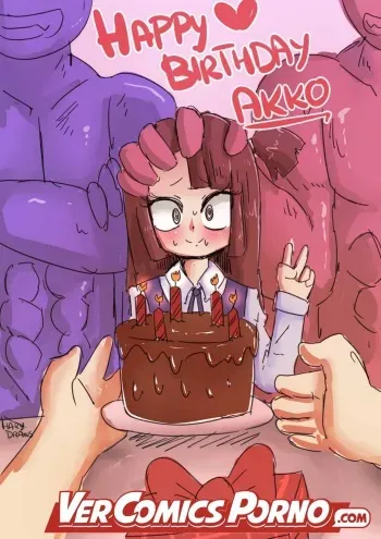 [Hary96] Happy Birthday Akko (Little Witch Academia) [Spanish] manga cover