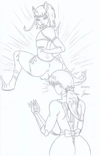 My miny (protoka) Impisi _ Sketches work manga cover